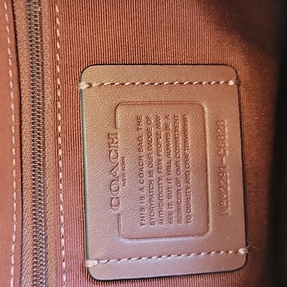 EUC Coach Kristy Red Apple Colorblock - Picture 7 of 16